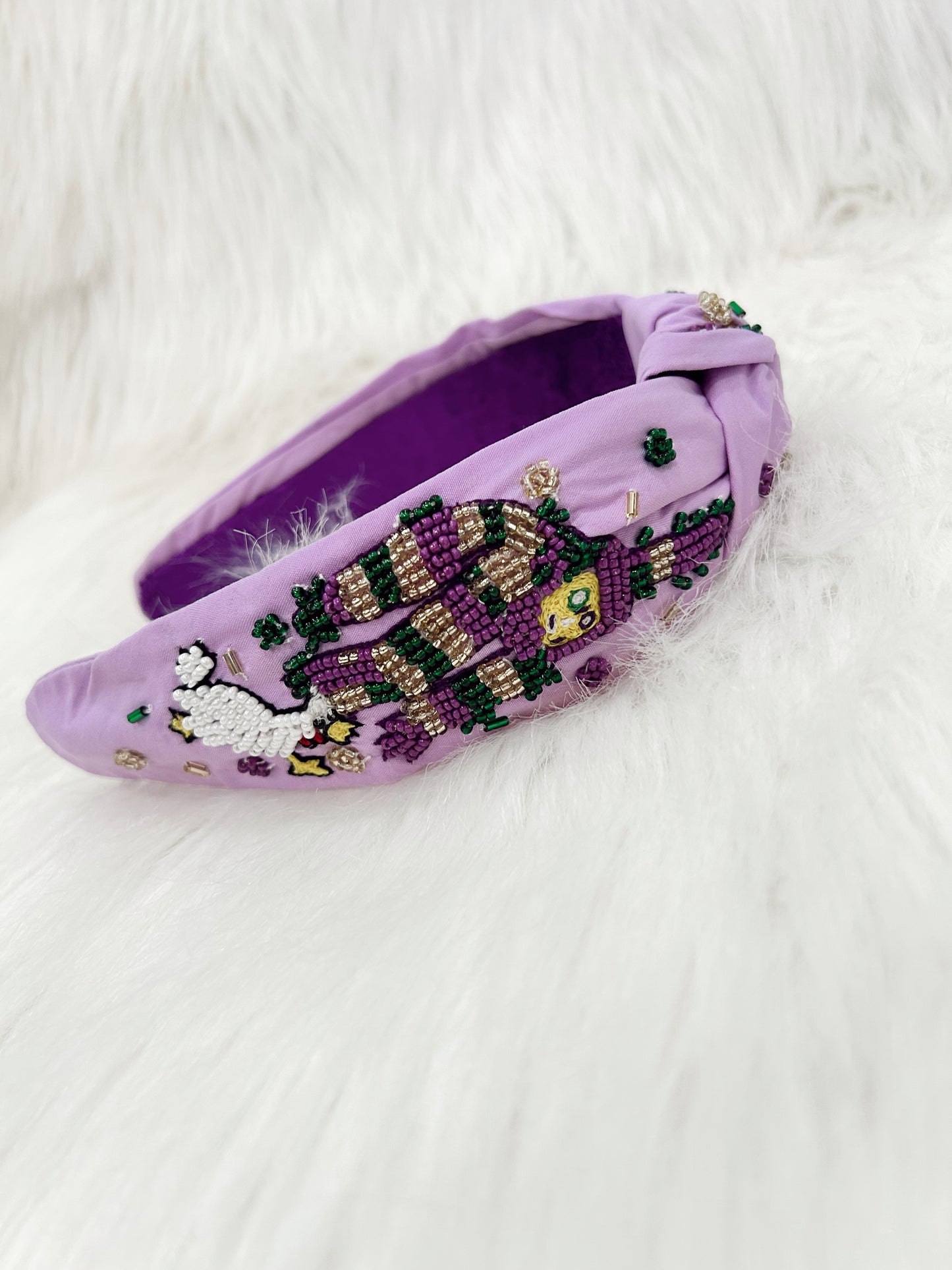 Lavender Chicken Chaser Headband