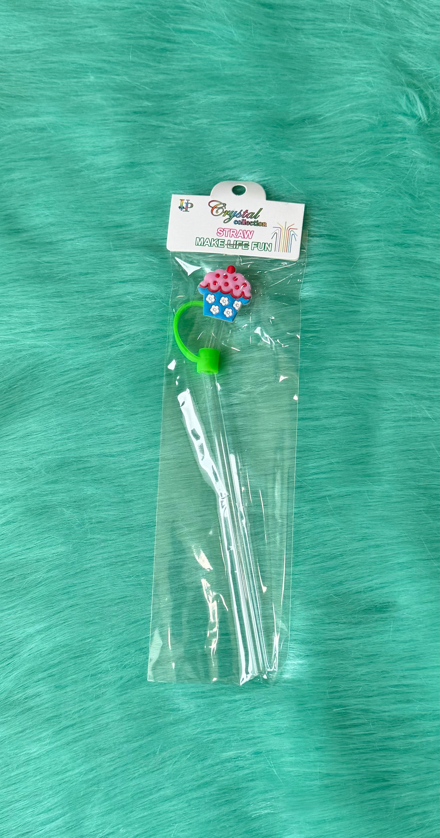 Make Life Fun Straw & Topper Set