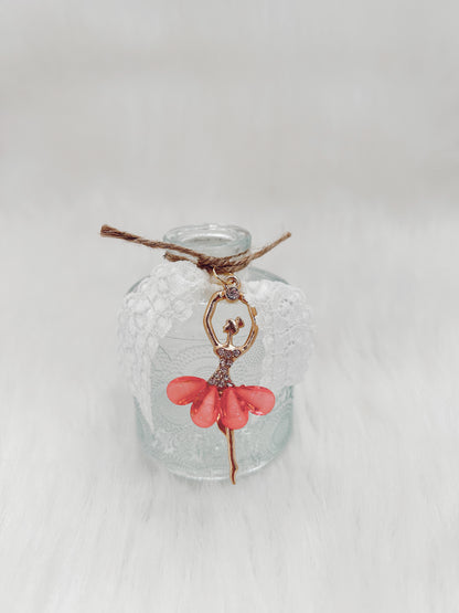 Crystal Dancer Bud Vase