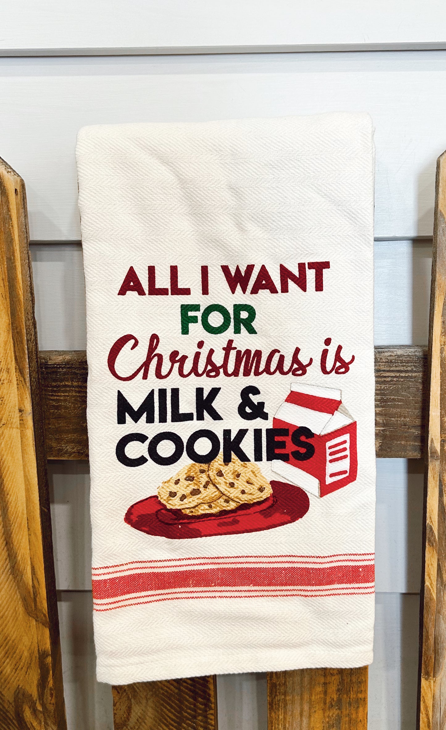 Milk And Cookie Hand Towel