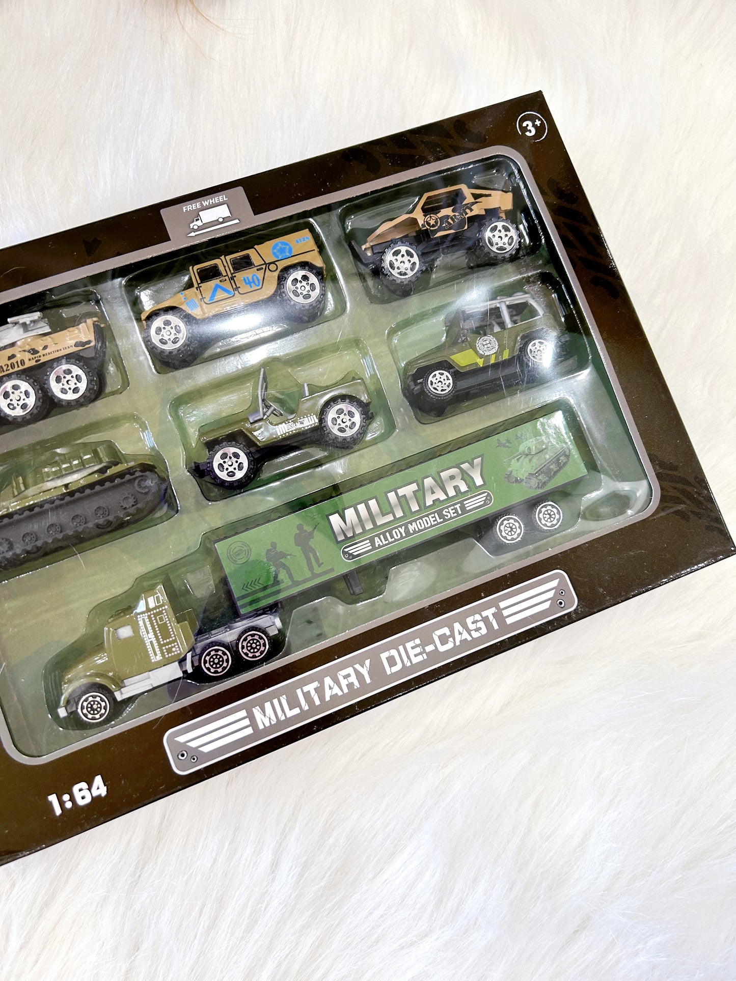 Military Die Cast Truck Set