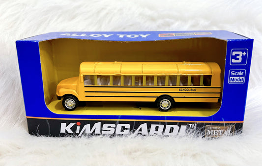 School Bus Pull Back Toy