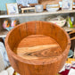 Wooden Serving Bowl 11x11x4"