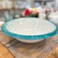 Lillian Blue Rim Bowl