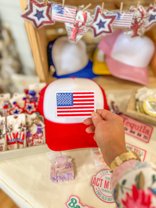 Patch- Proud American Flag