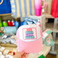 Save Water Drink Tequila Trucker Hat-Pink