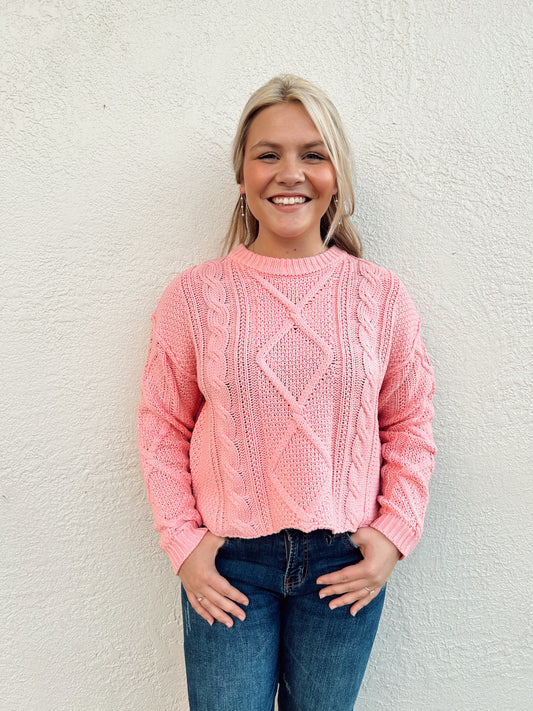 Candy Pink Sweater