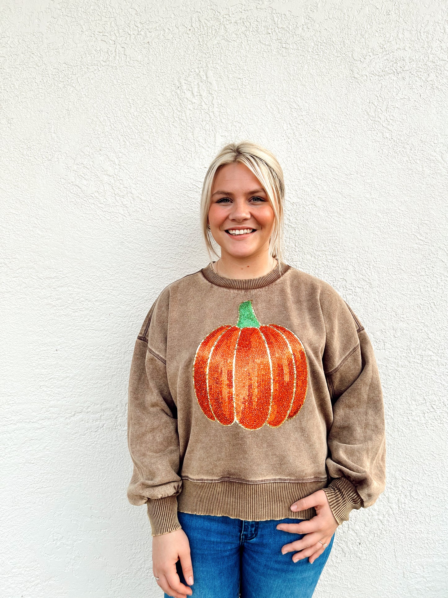 Vintage Pumpkin Sweatshirt