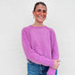 Chenille Lavender Sweater