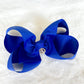 Rose Royal Blue Classic Bow with Charm