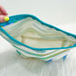Jute Coral Cosmetic Bag