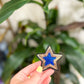 Patch-Small Royal/Silver Star