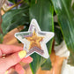 Patch- Silver Star with Gold Center
