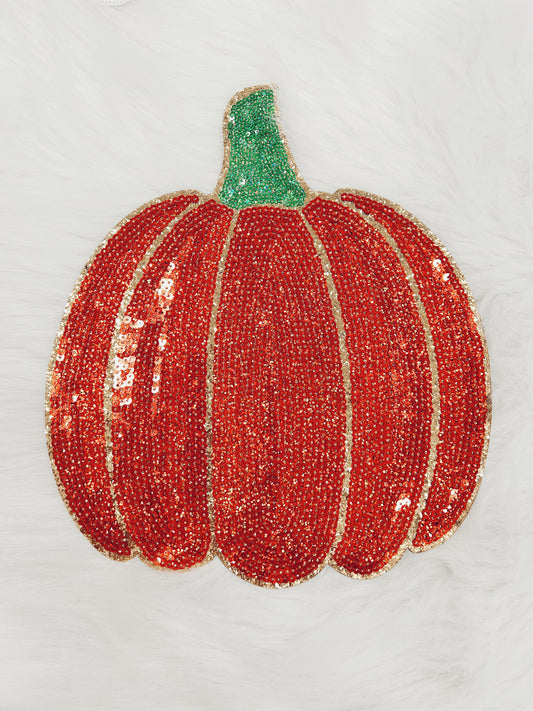 Patch- Glitz Pumkin