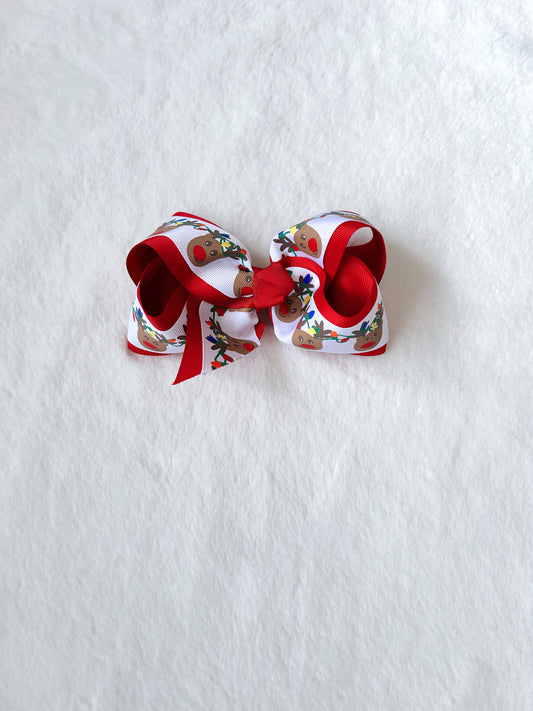 Rose Classic Style Christmas Bow