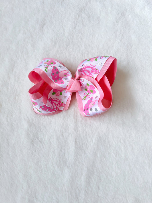 Rose Classic Style Dance Bow