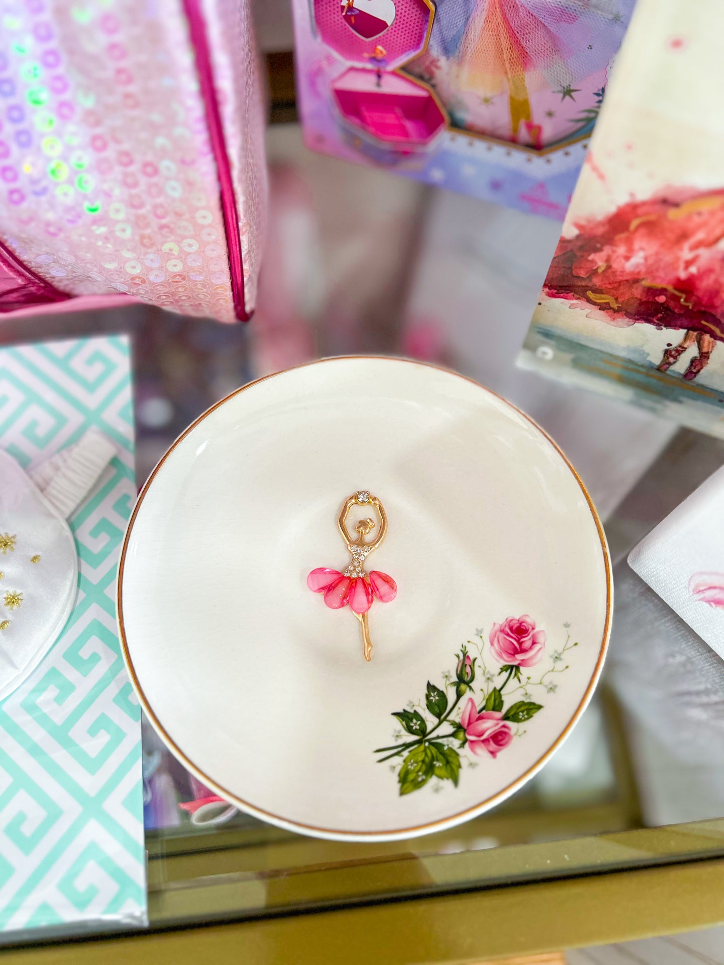 Ballerina's Garden Dish