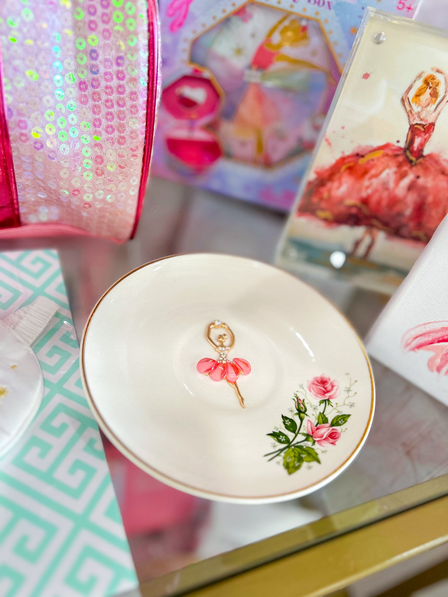 Ballerina's Garden Dish