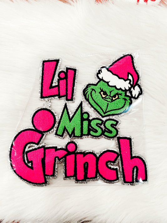 Patch- Lil Miss Grinch