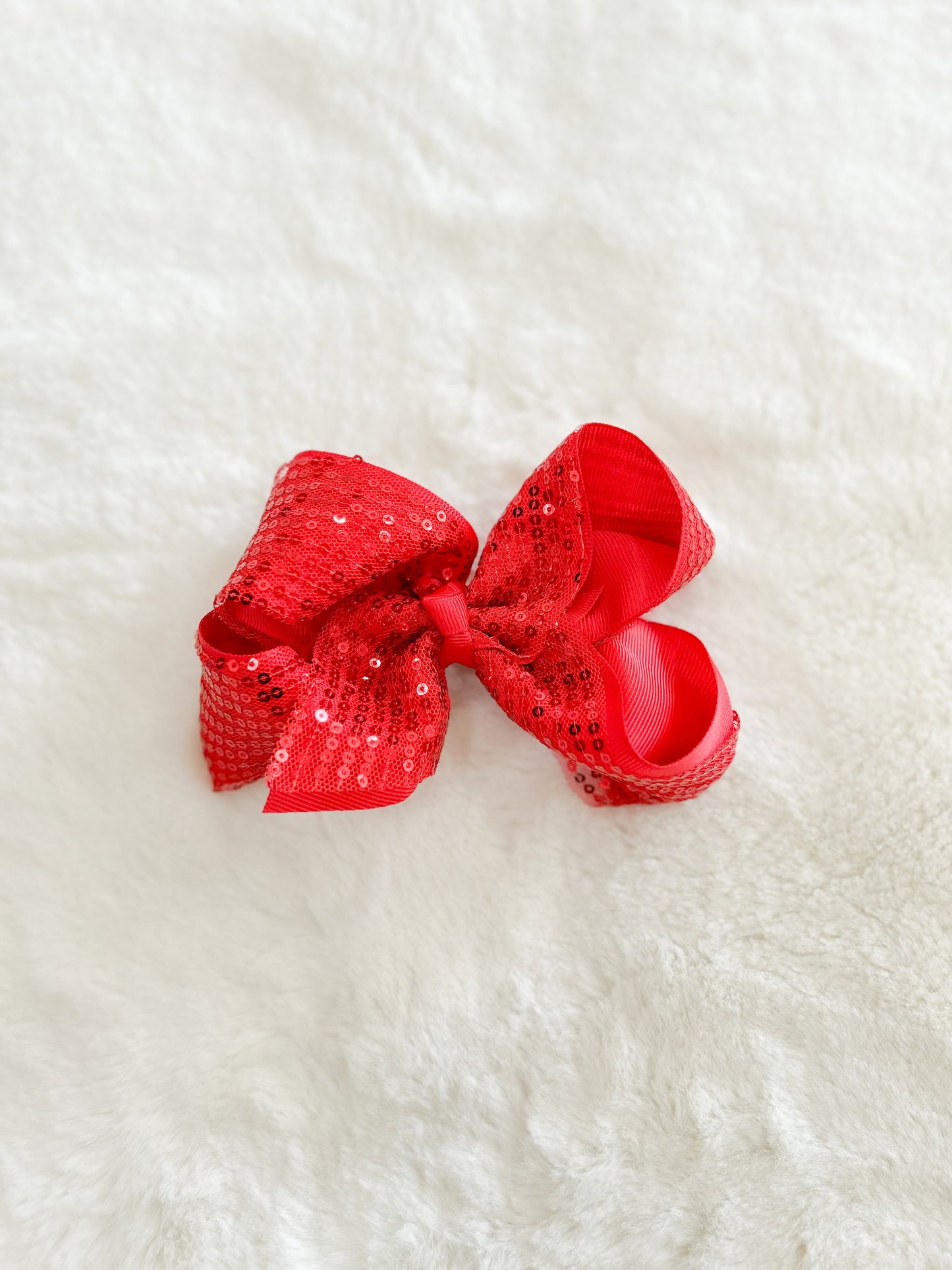 Sequin School Bow