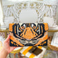 Beaded Tiger Purse