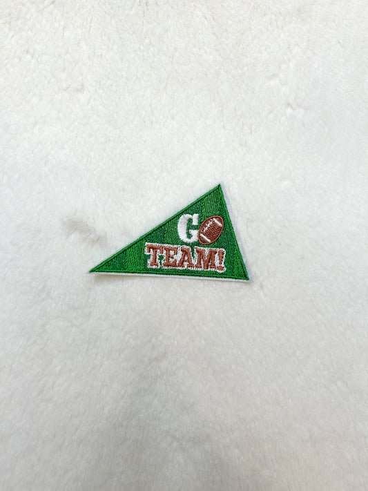 Patch-Mini Go Team Green Flag