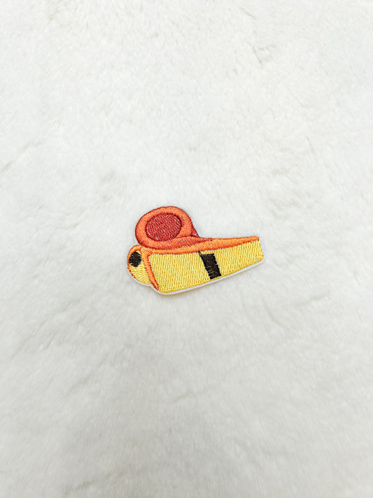 Patch-Mini Orange and Yellow Whistle