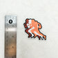 Patch-Running Orange Football Player