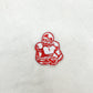 Patch-Mini Red and White Football Player