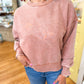 Sample- Small Cowboy Rides Away Rust Sweatshirt