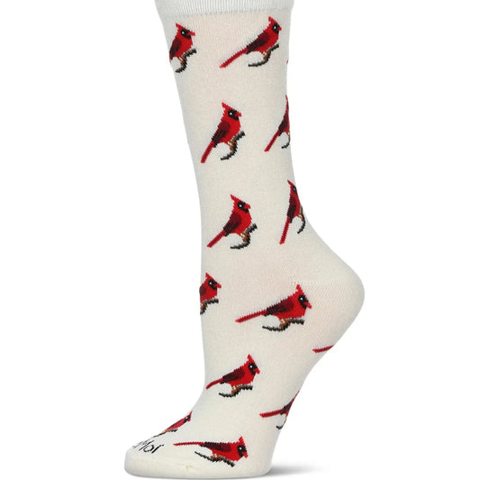 Women's Cardinal Crew Socks