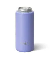 Swig 12oz Skinny Can Cooler- Hydrangea