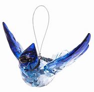Blue Jay with Charm Ornament