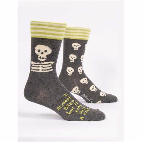 Men's I Almost Died Crew Socks