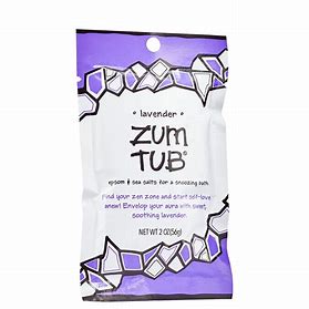 Lavender Zum Tub Bath Salt Packet