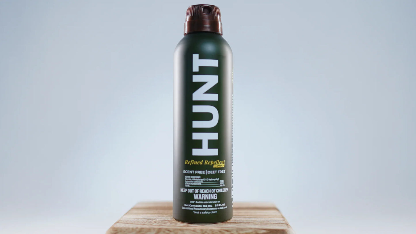 HUNT- Scent-Free, Deet-Free Insect Repellent Spray