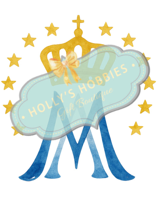 Transfer- Marian Symbol Crown