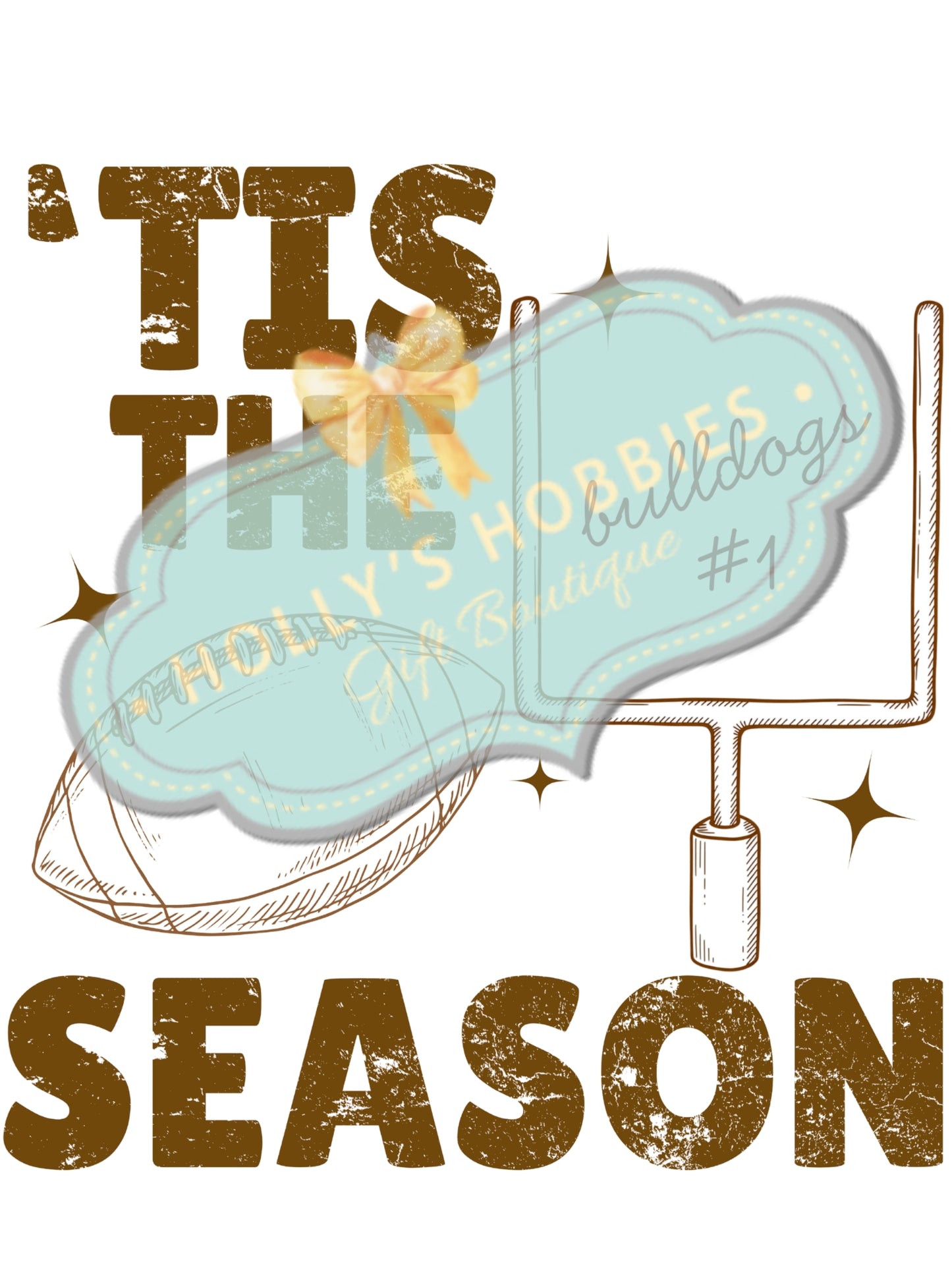 Transfer- Bulldogs 'Tis the Season Design