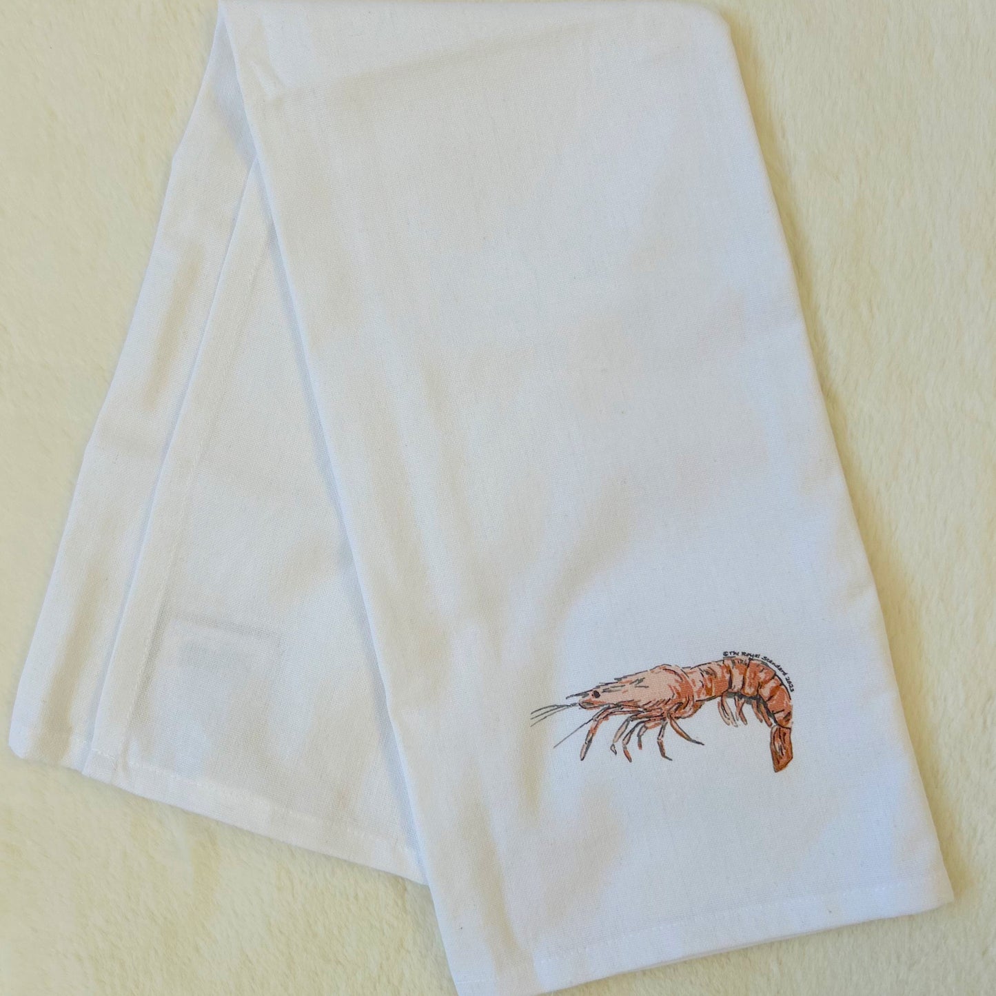 Shrimp Hand Towel