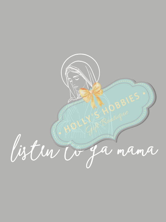 Transfer- Listen to Ya Mama Mary Transfer White
