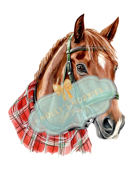 Transfer- Heirloom Christmas Horse