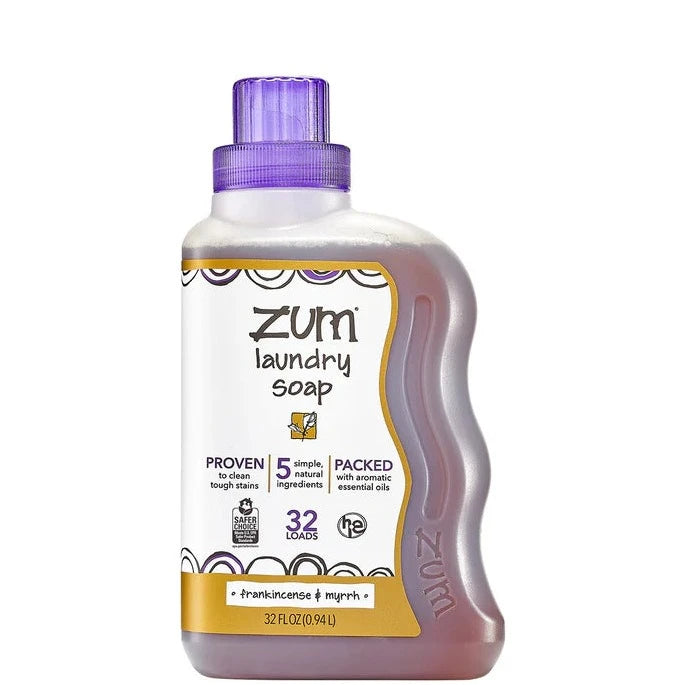 Frankincense & Myrrh 32 oz Zum Laundry Soap