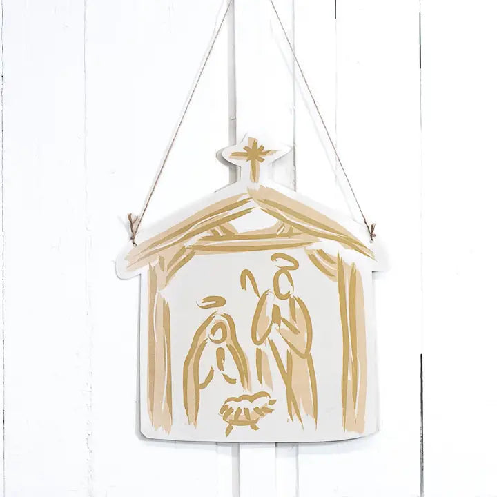 Nativity Door Hanger