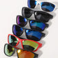 Kids Fashion Soild Colored Frame Tinted Lenses Sunglasses F120