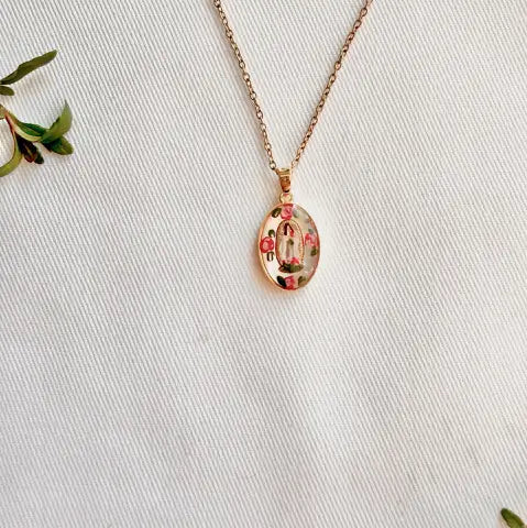 Harleigh Leonards Dainty St. Therese of Lisieux Necklace