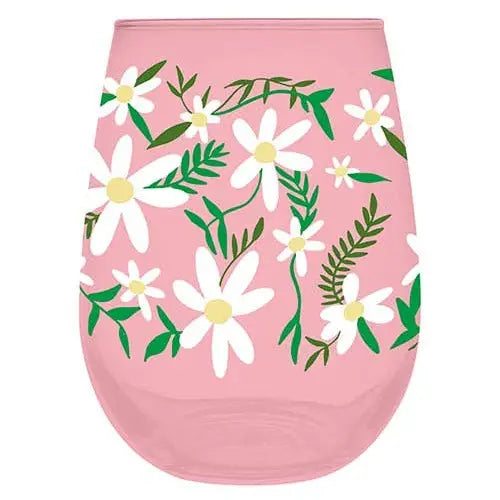 20 oz Daisie Wine Glass