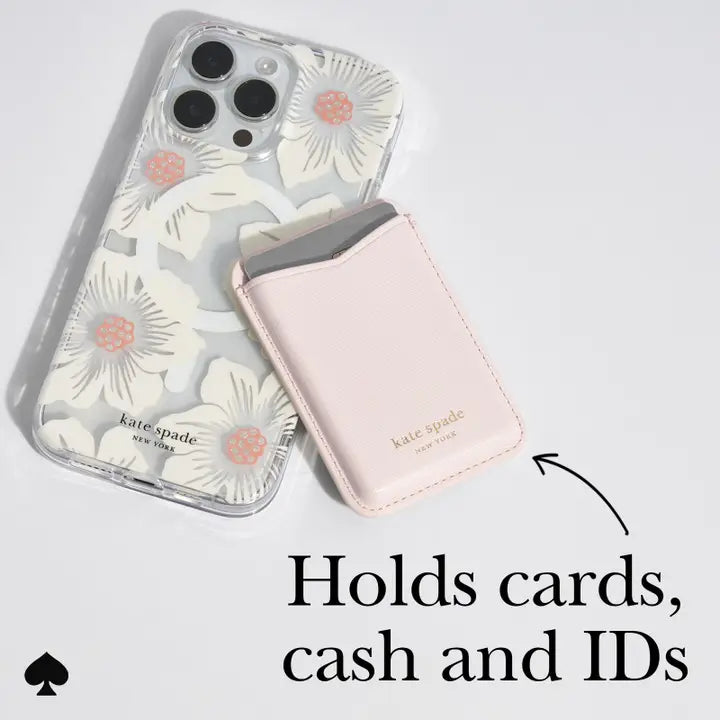 Kate Spade New York Wallet Magsafe Pale Dogwood- Light Pink