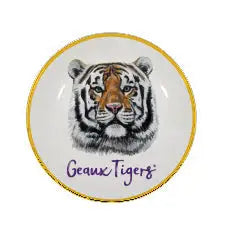 LSU Mascot Ceramic Trinket Tray