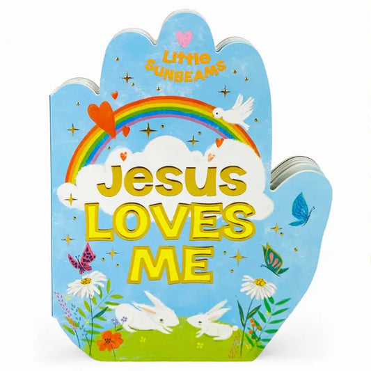 Praying Hands Jesus Loves Me Book