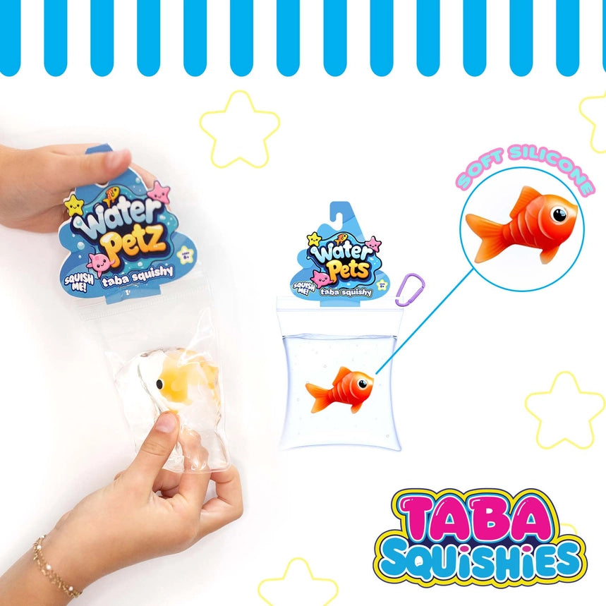 Taba Squishy Mushmeez Water Pets Fish Sensory Toy